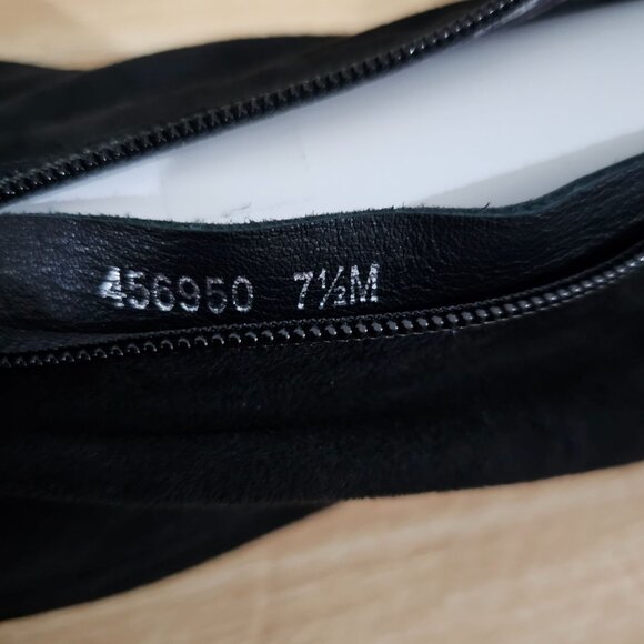 Aquatalia Drew Tall Boot Knee High Combat Naplak Suede Leather Weatherproof 7.5 - Picture 14 of 15